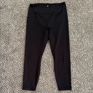 Black 90 degree by reflex women’s large crossover Leggings